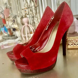 Jessica Simpson red women high‎ heels
